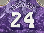 NBA 24 Kobe bryant Lakers The Year of the Loong Maillot Violet